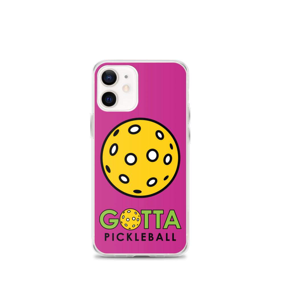 iPhone Case: GOTTA PICKLEBALL MEDIUM RED VIOLET