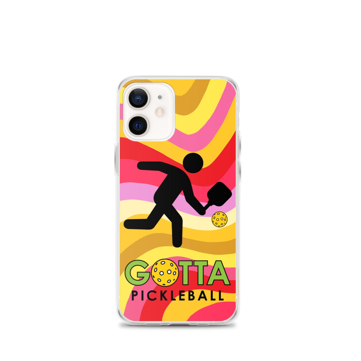 iPhone Case: GOTTA PICKLEBALL WITH OUR MASCOT OZZIE SUMMER SUN WAVES