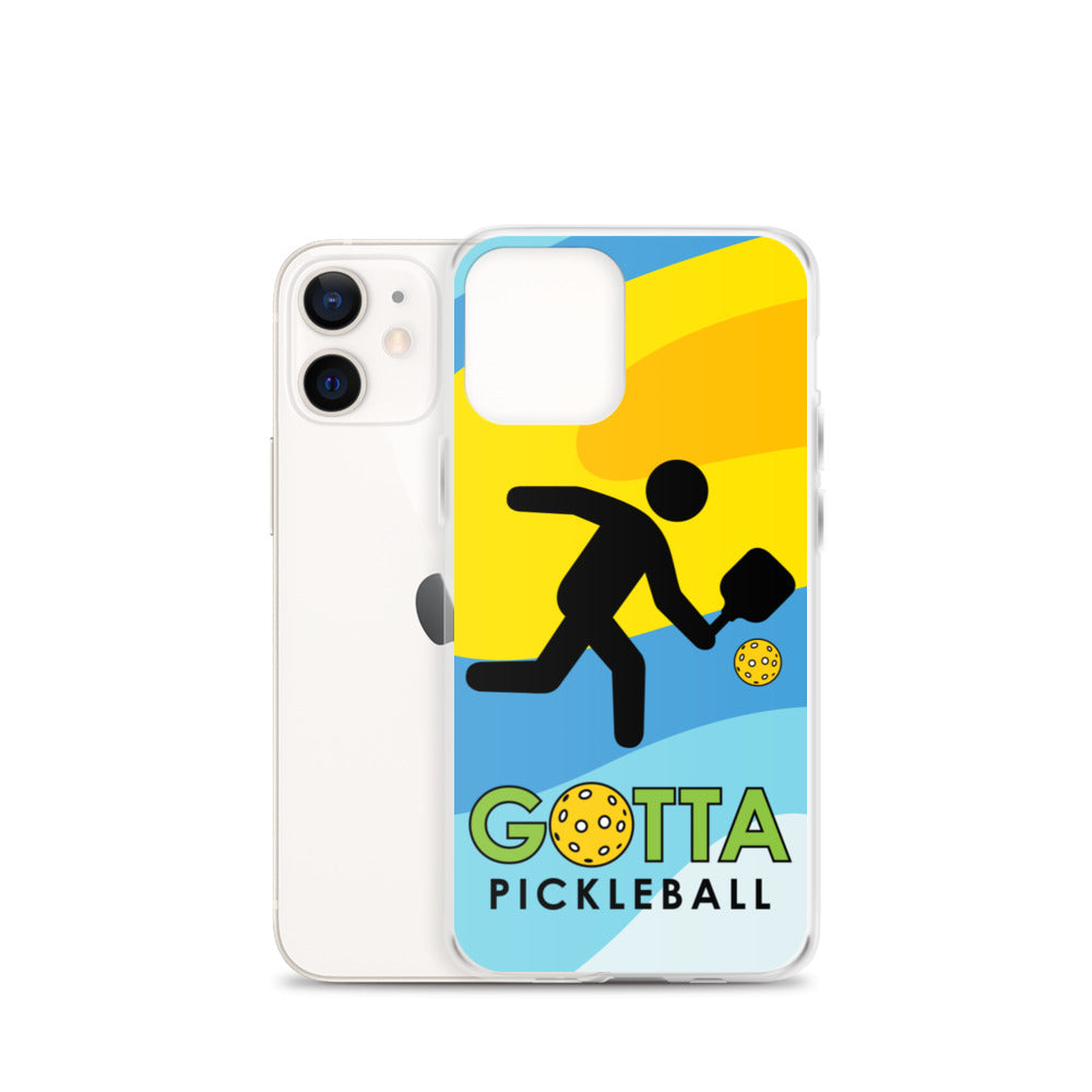 iPhone Case: GOTTA PICKLEBALL WITH OUR MASCOT OZZIE SUMMER VIBES