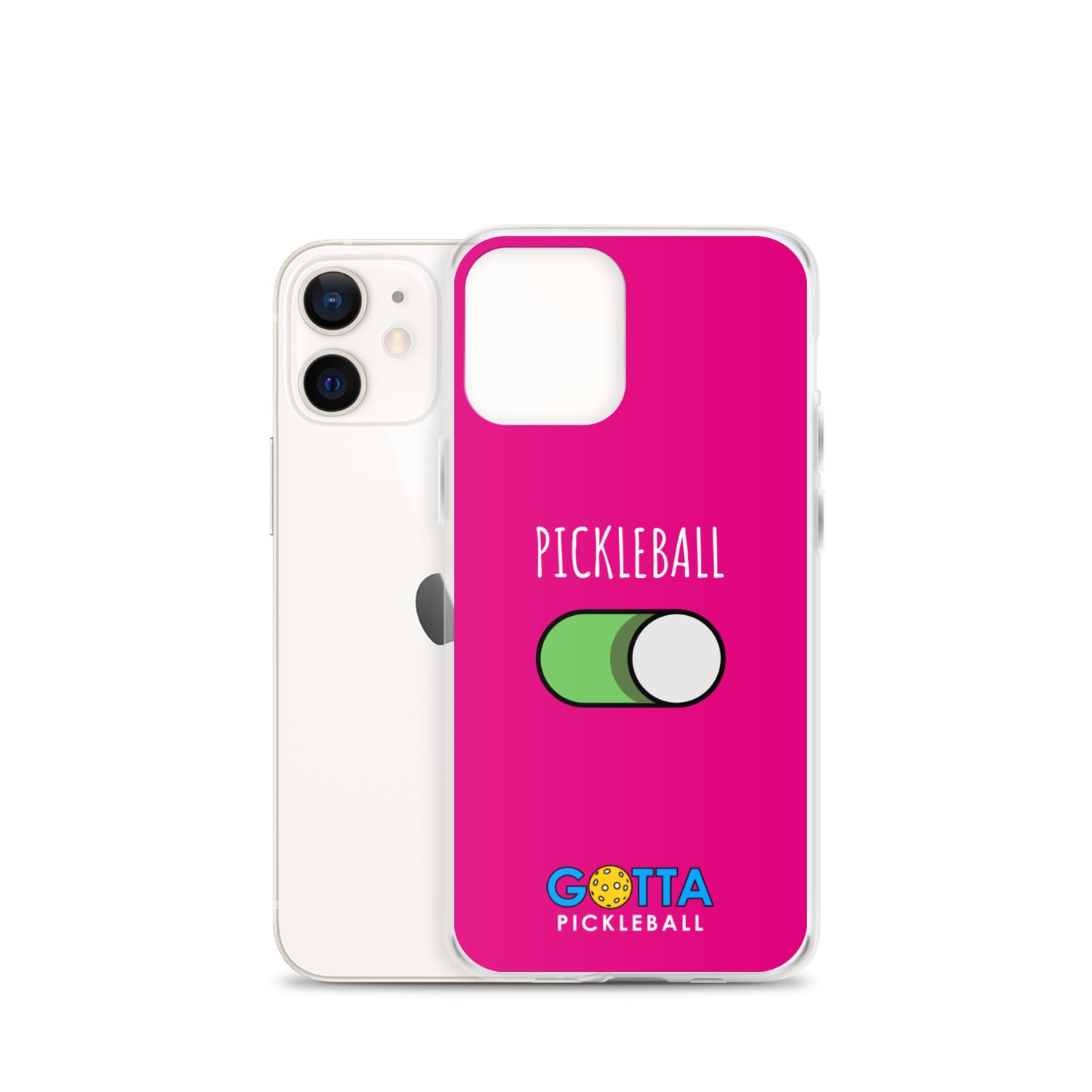 iPhone Case:PICKLEBALL ON: MEDIUM VIOLET