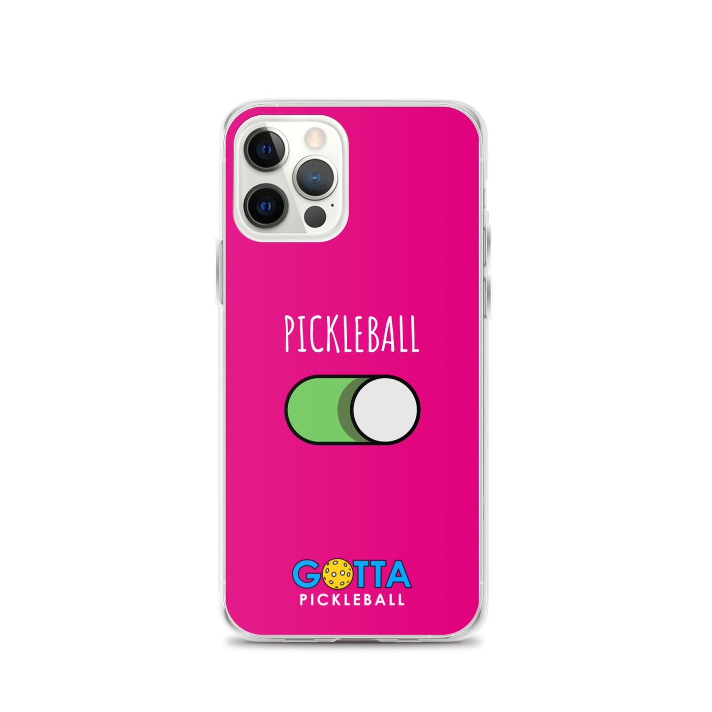 iPhone Case:PICKLEBALL ON: MEDIUM VIOLET