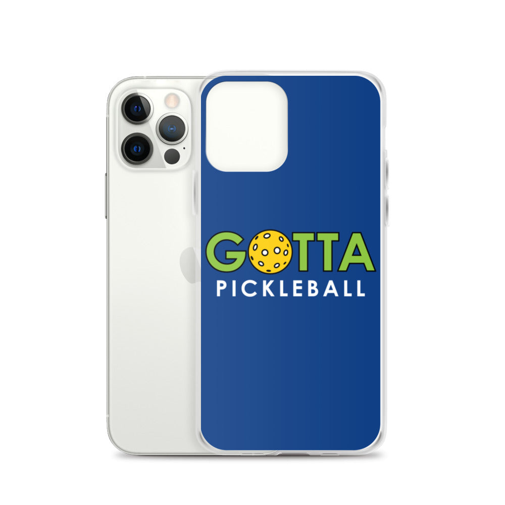 iPhone Case: GOTTA PICKLEBALL DARK CERULEAN