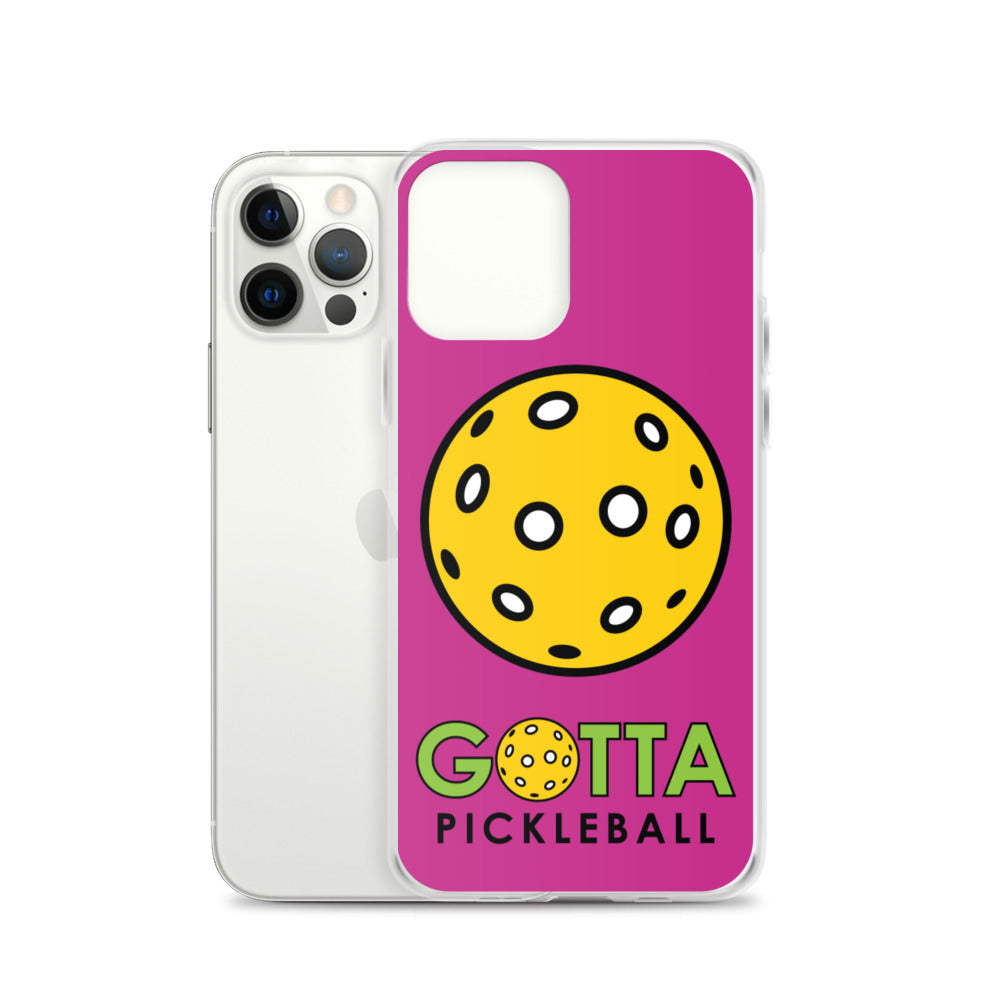 iPhone Case: GOTTA PICKLEBALL MEDIUM RED VIOLET