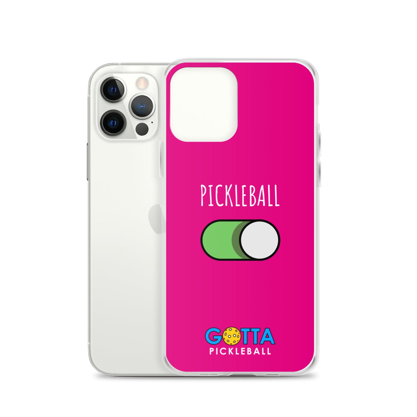 iPhone Case:PICKLEBALL ON: MEDIUM VIOLET