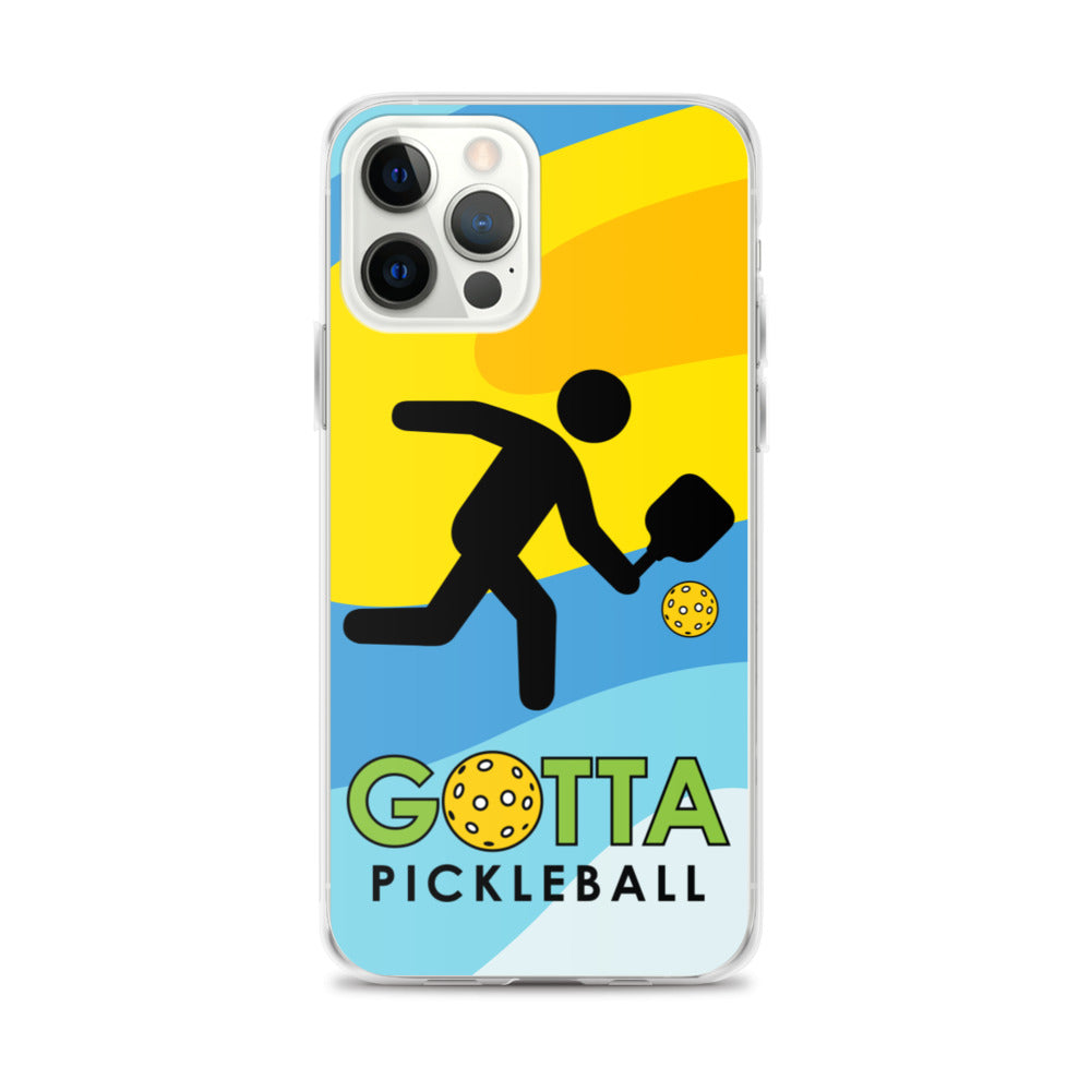 iPhone Case: GOTTA PICKLEBALL WITH OUR MASCOT OZZIE SUMMER VIBES