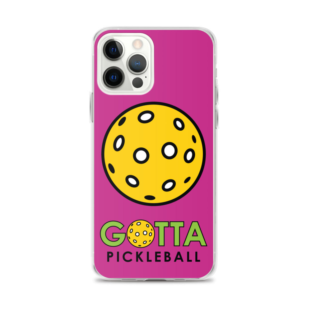 iPhone Case: GOTTA PICKLEBALL MEDIUM RED VIOLET