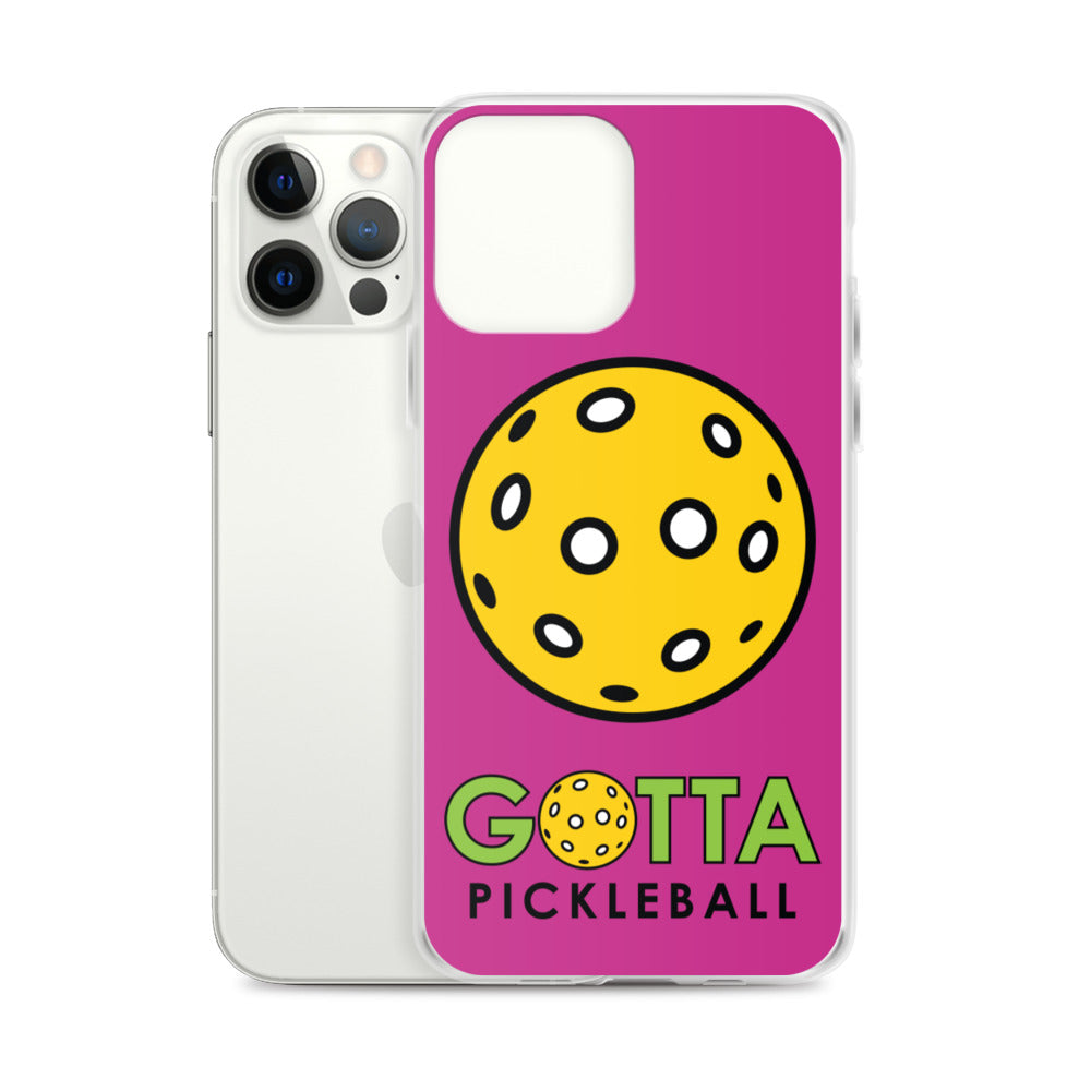 iPhone Case: GOTTA PICKLEBALL MEDIUM RED VIOLET