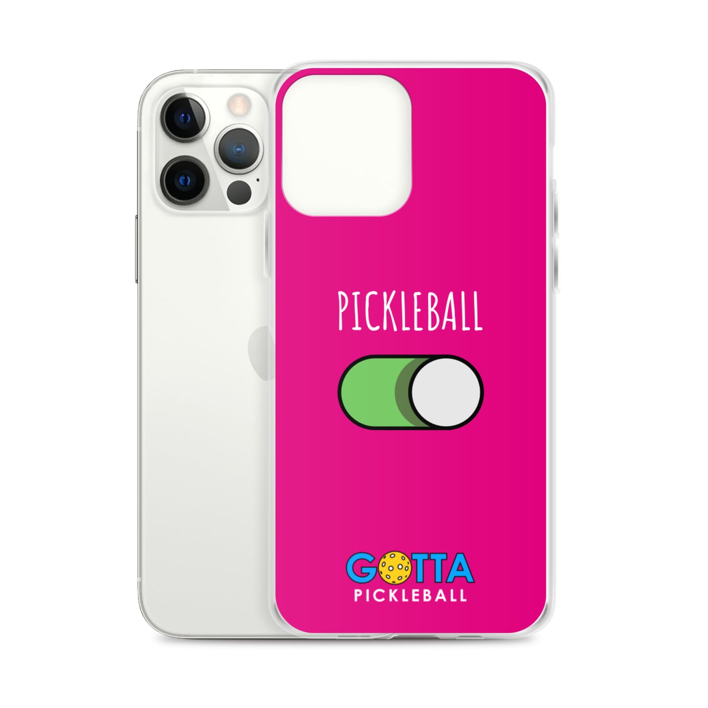 iPhone Case:PICKLEBALL ON: MEDIUM VIOLET