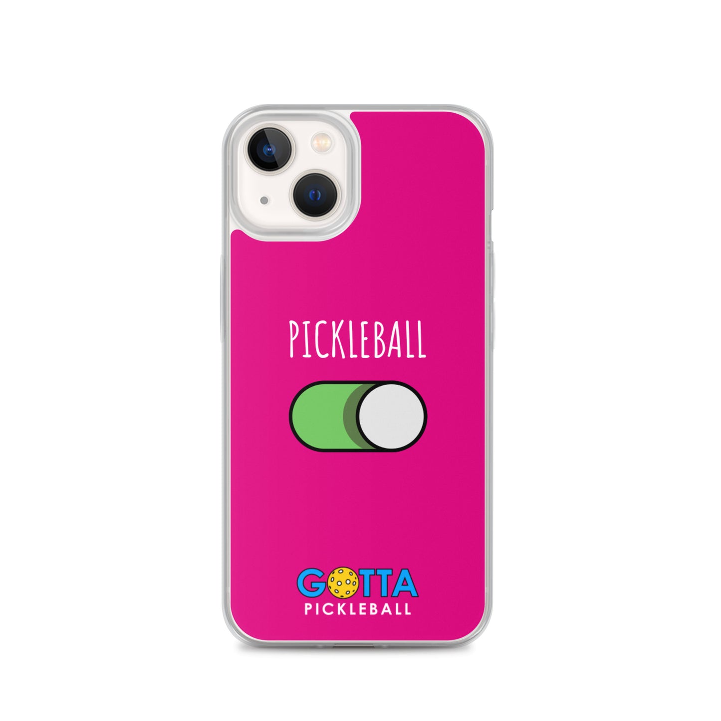 iPhone Case:PICKLEBALL ON: MEDIUM VIOLET