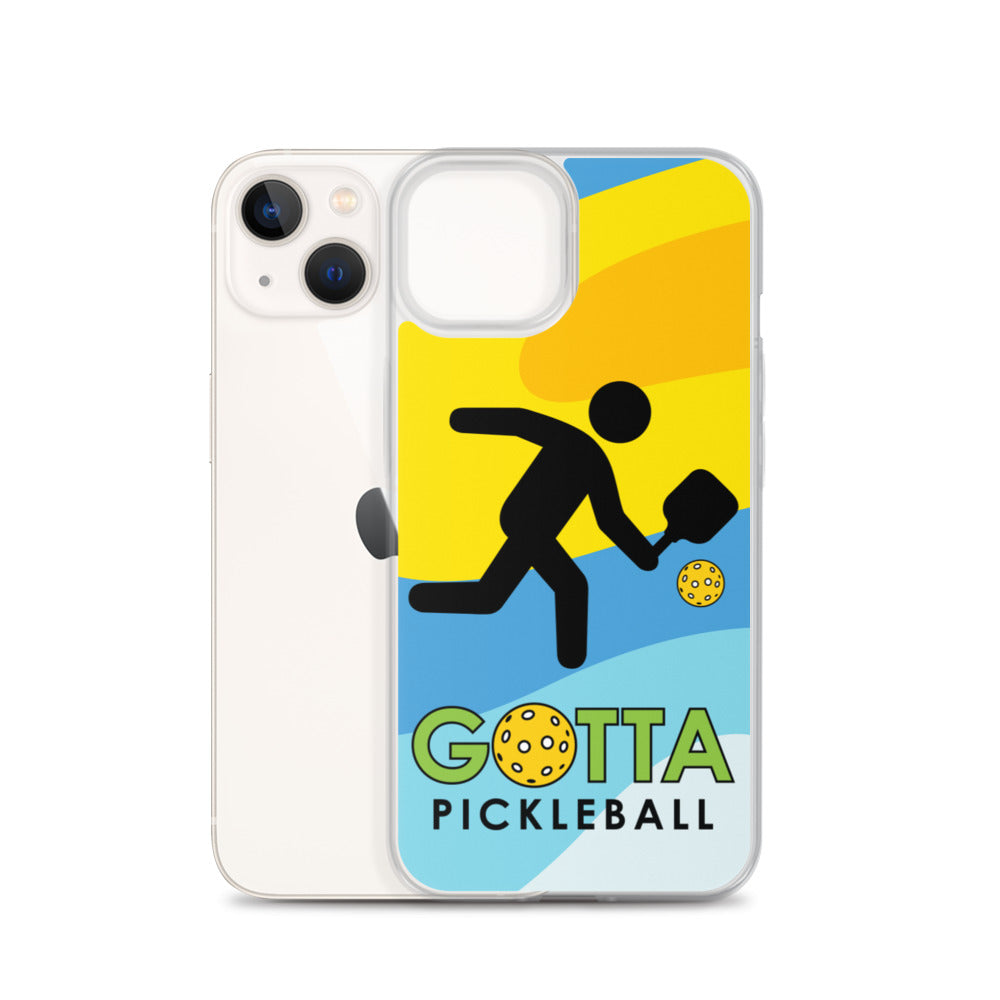 iPhone Case: GOTTA PICKLEBALL WITH OUR MASCOT OZZIE SUMMER VIBES