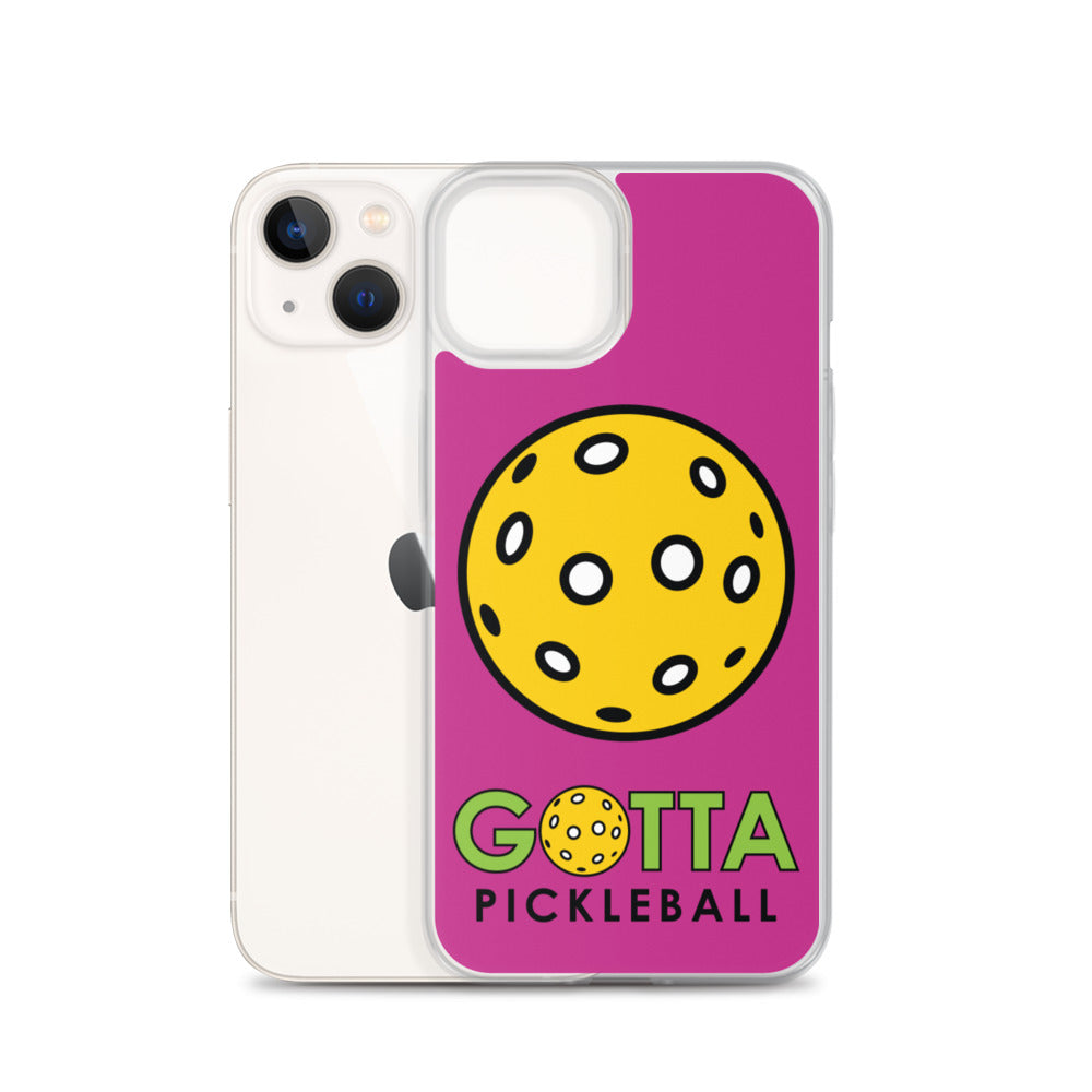 iPhone Case: GOTTA PICKLEBALL MEDIUM RED VIOLET