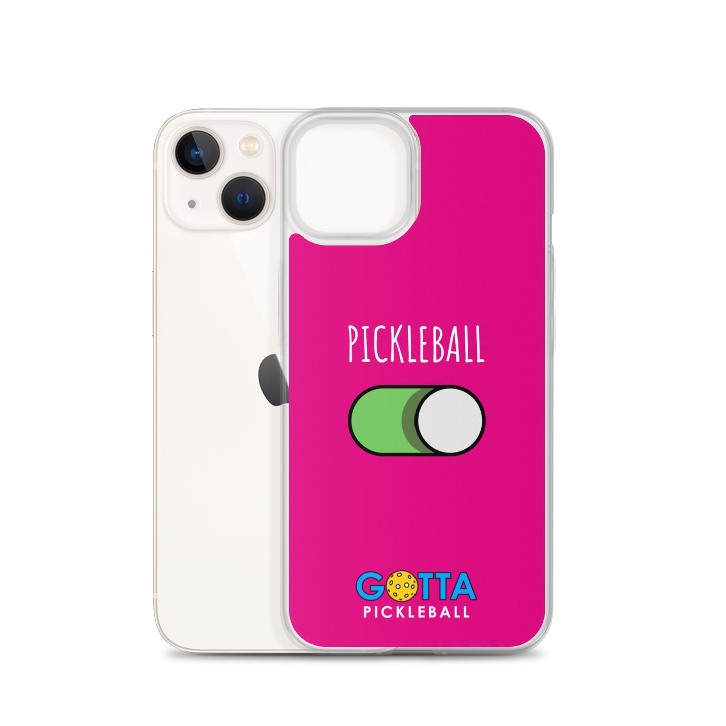 iPhone Case:PICKLEBALL ON: MEDIUM VIOLET