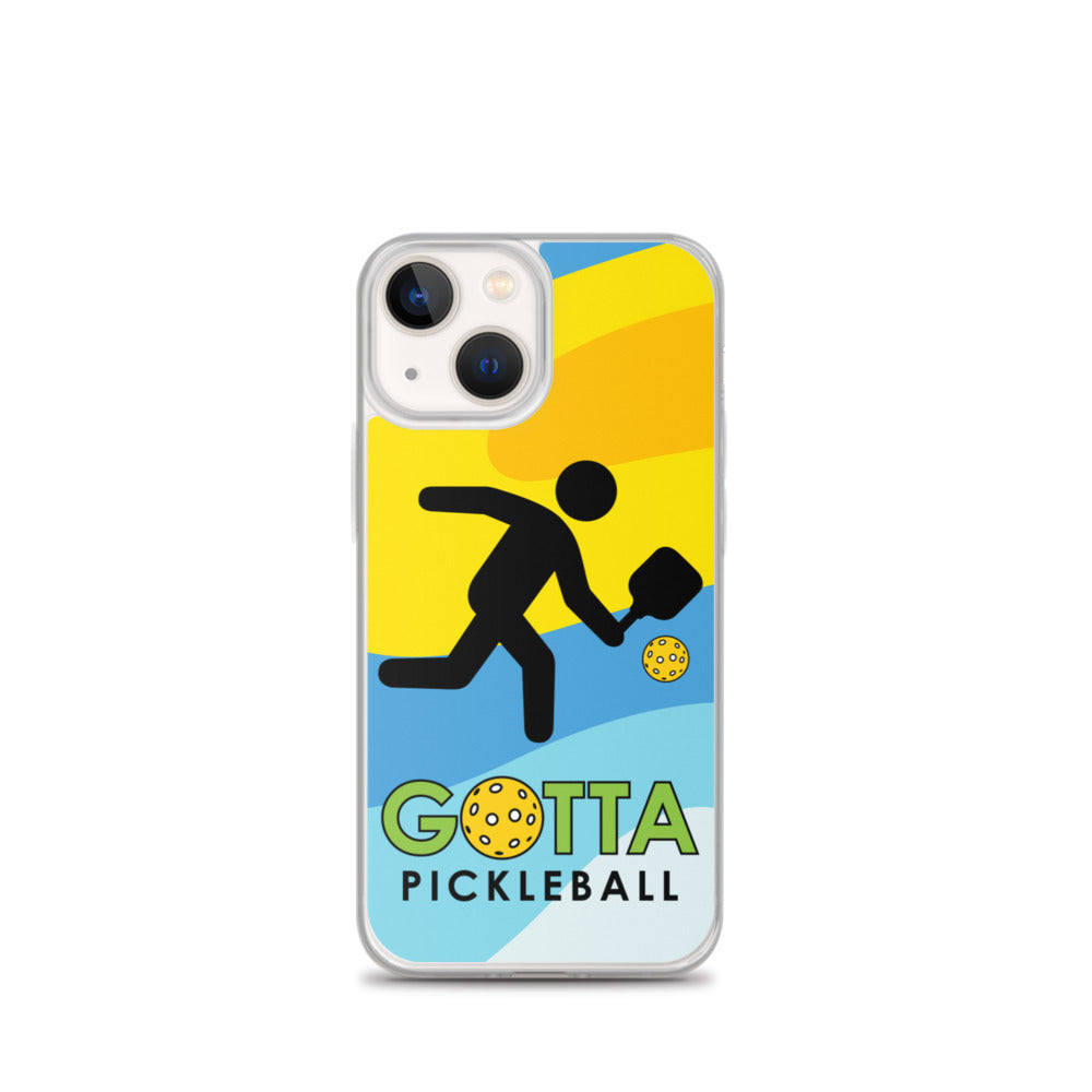 iPhone Case: GOTTA PICKLEBALL WITH OUR MASCOT OZZIE SUMMER VIBES