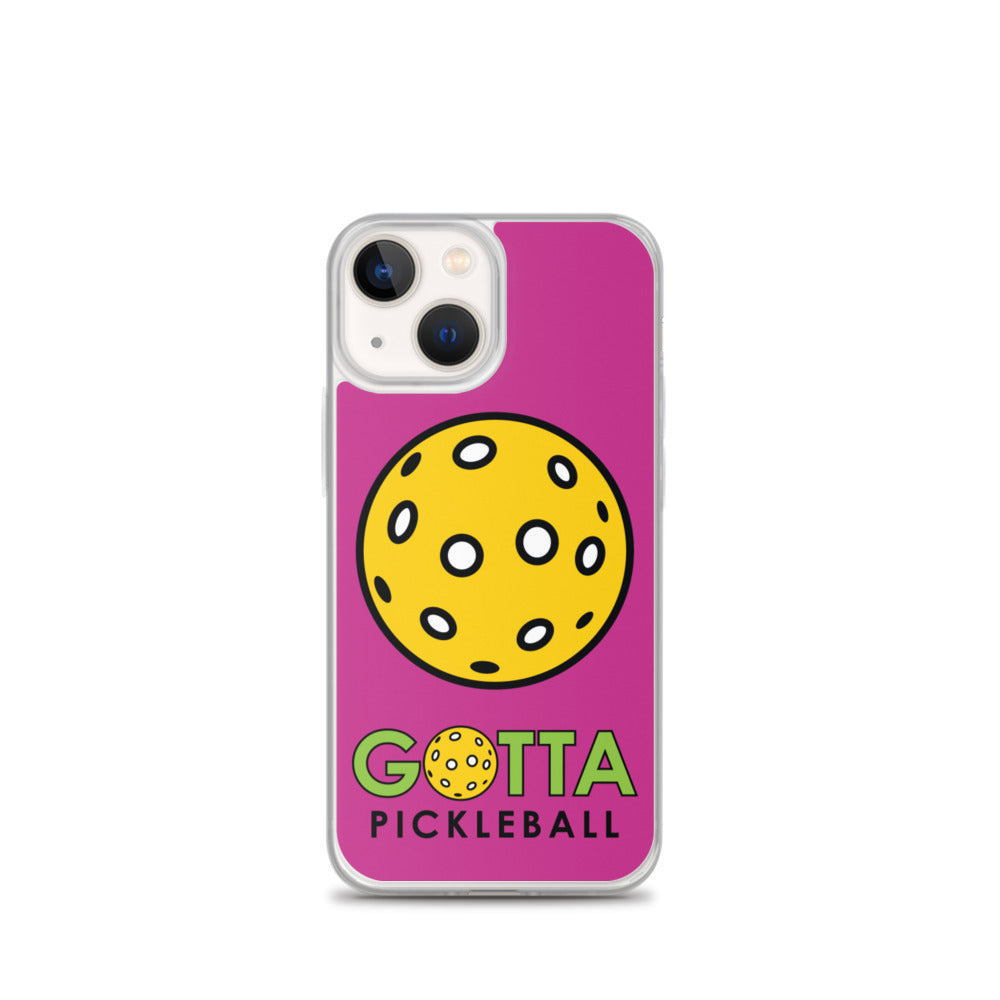 iPhone Case: GOTTA PICKLEBALL MEDIUM RED VIOLET