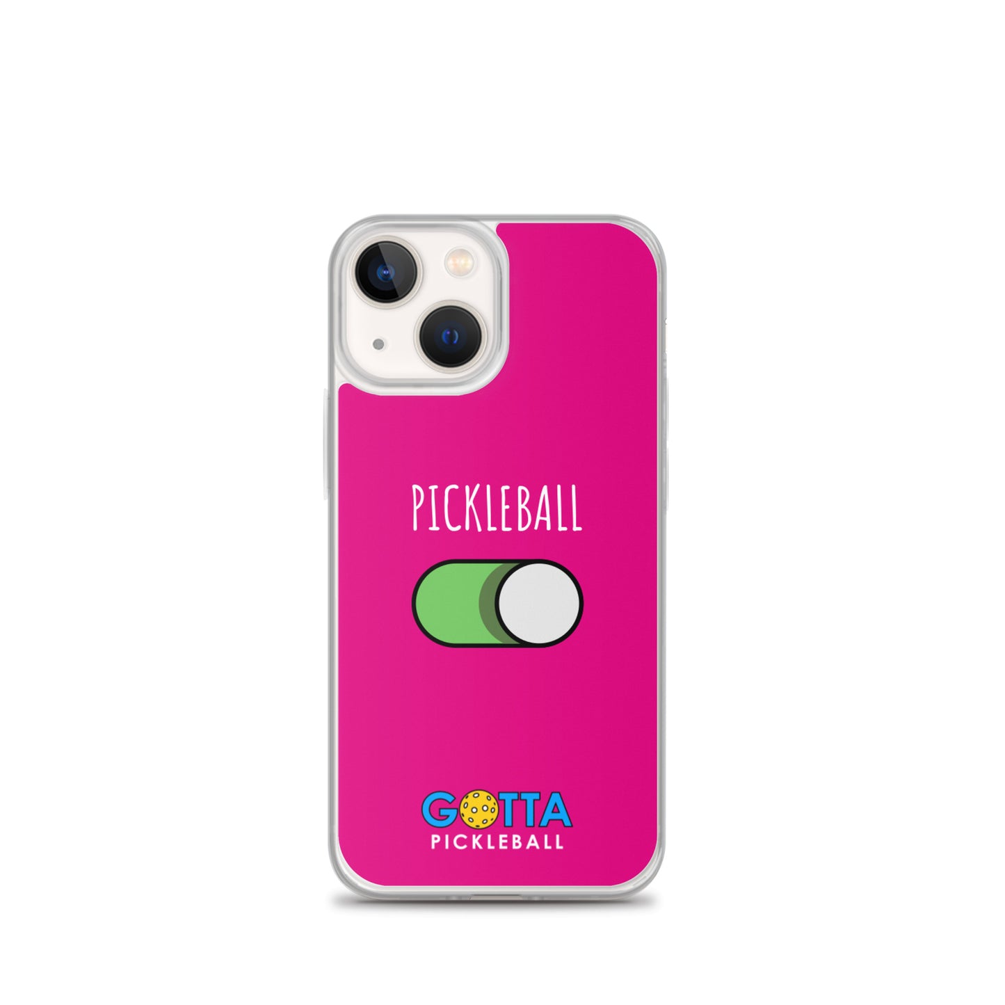 iPhone Case:PICKLEBALL ON: MEDIUM VIOLET