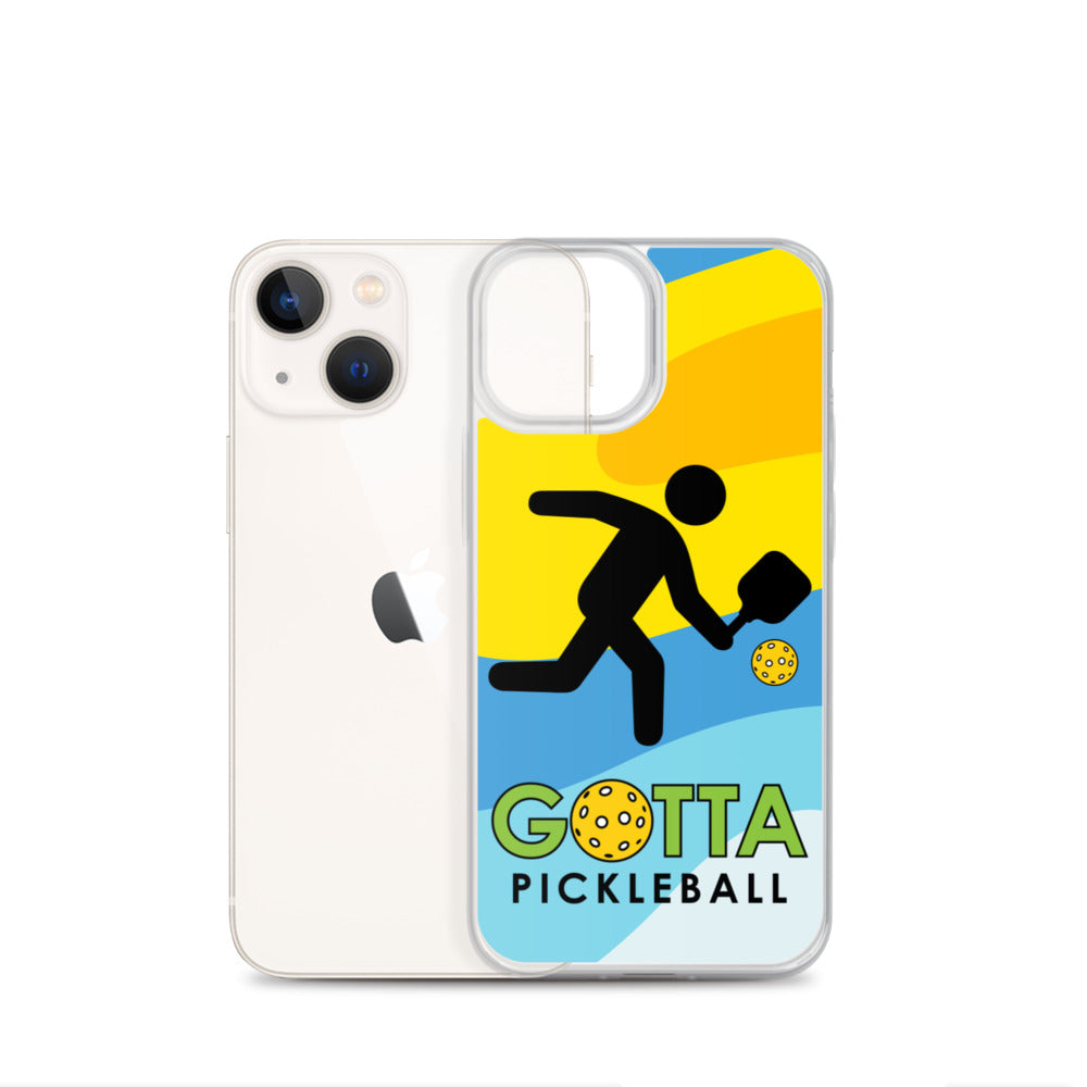 iPhone Case: GOTTA PICKLEBALL WITH OUR MASCOT OZZIE SUMMER VIBES