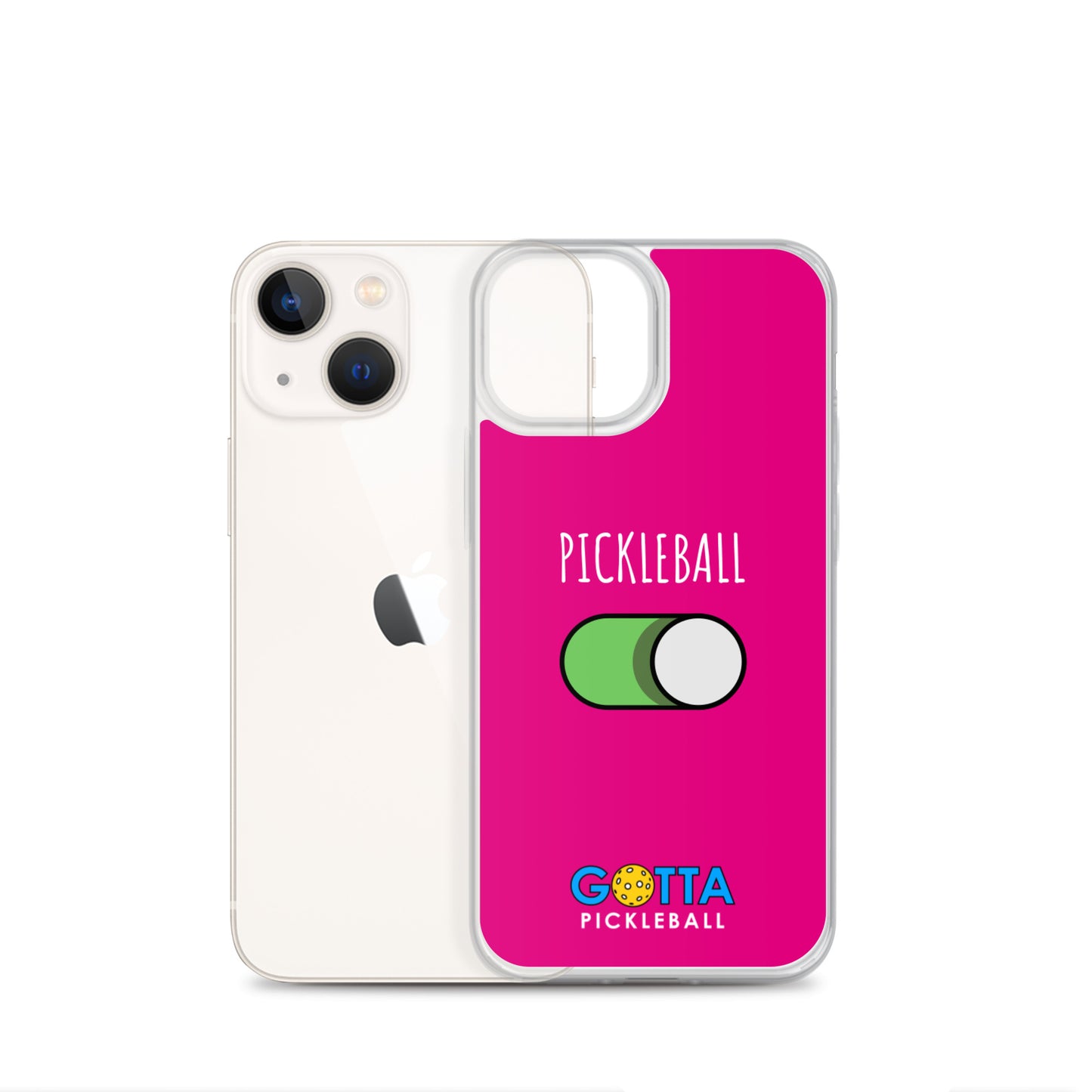 iPhone Case:PICKLEBALL ON: MEDIUM VIOLET