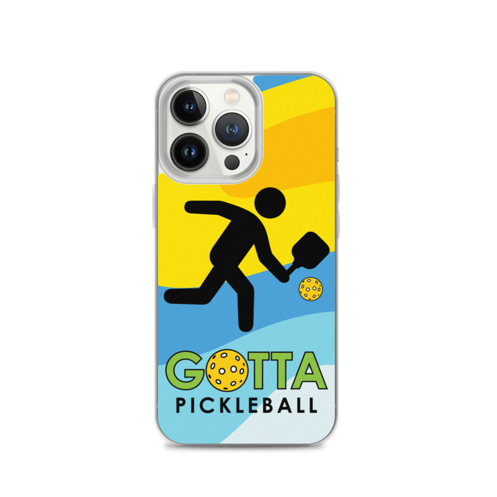 iPhone Case: GOTTA PICKLEBALL WITH OUR MASCOT OZZIE SUMMER VIBES