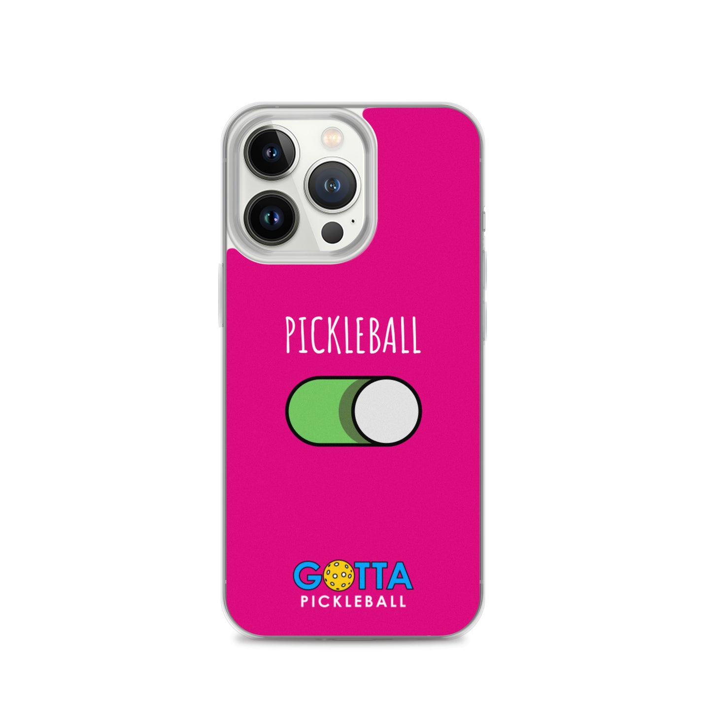iPhone Case:PICKLEBALL ON: MEDIUM VIOLET
