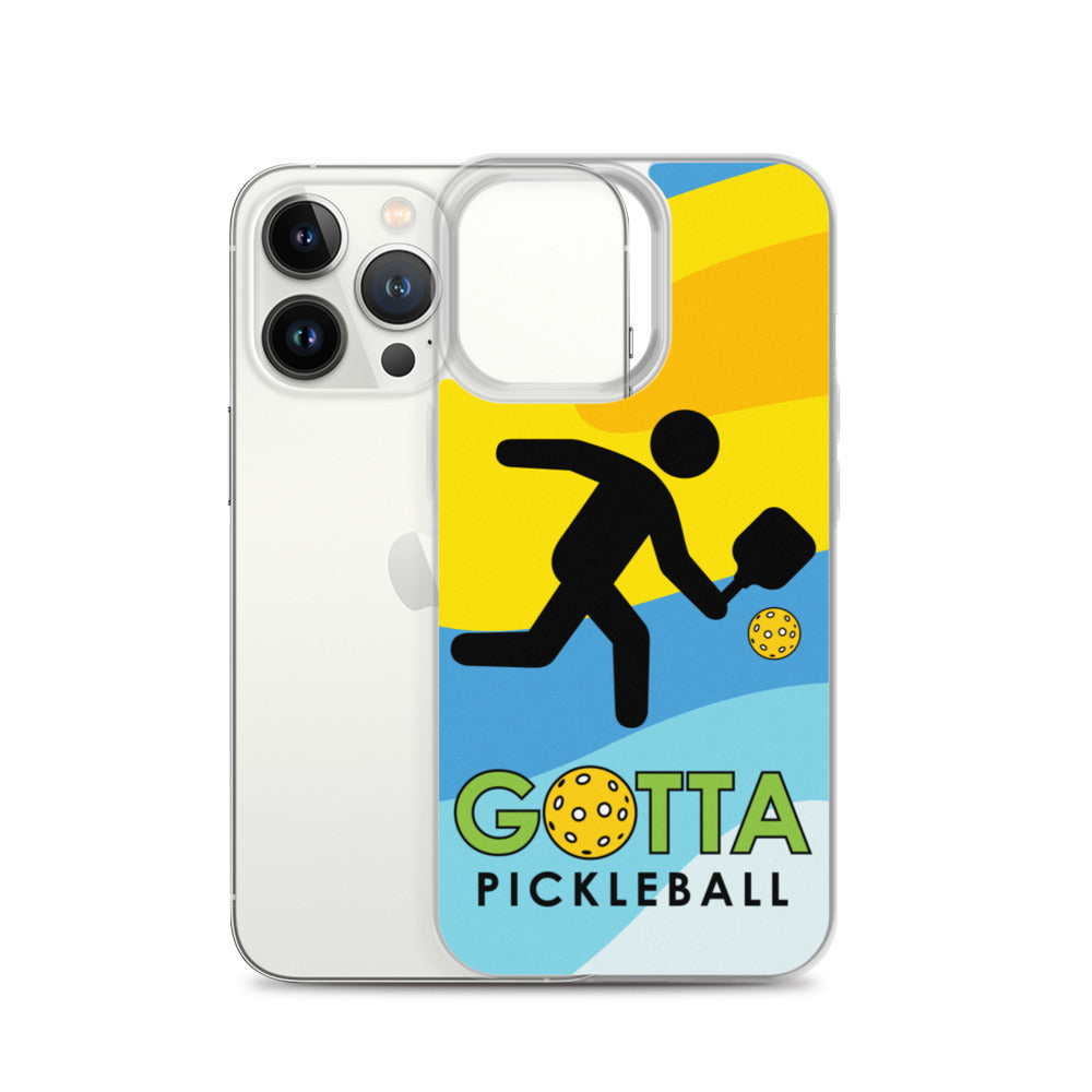 iPhone Case: GOTTA PICKLEBALL WITH OUR MASCOT OZZIE SUMMER VIBES