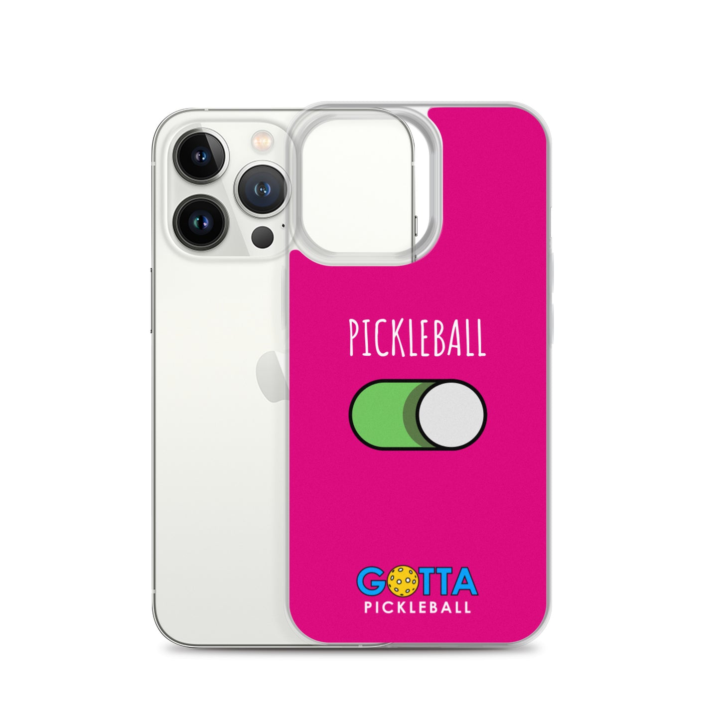iPhone Case:PICKLEBALL ON: MEDIUM VIOLET