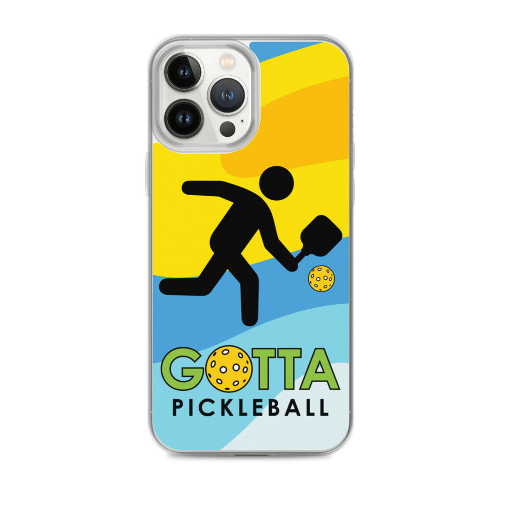 iPhone Case: GOTTA PICKLEBALL WITH OUR MASCOT OZZIE SUMMER VIBES