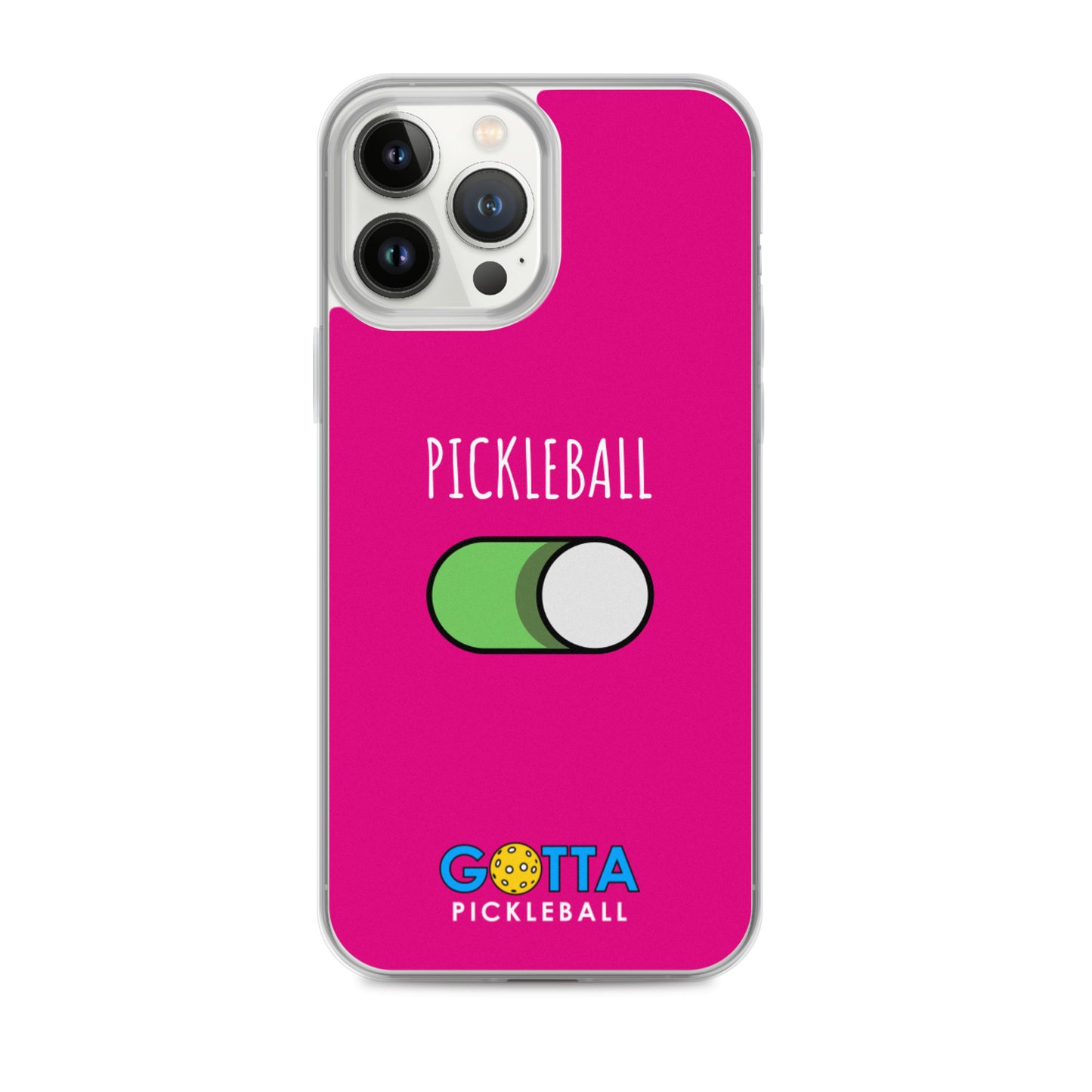 iPhone Case:PICKLEBALL ON: MEDIUM VIOLET
