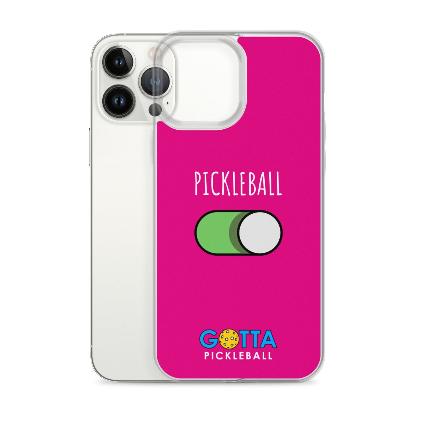 iPhone Case:PICKLEBALL ON: MEDIUM VIOLET