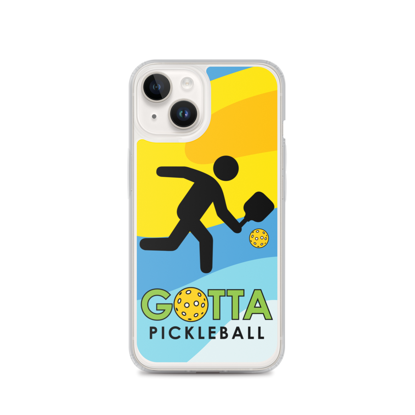 iPhone Case: GOTTA PICKLEBALL WITH OUR MASCOT OZZIE SUMMER VIBES