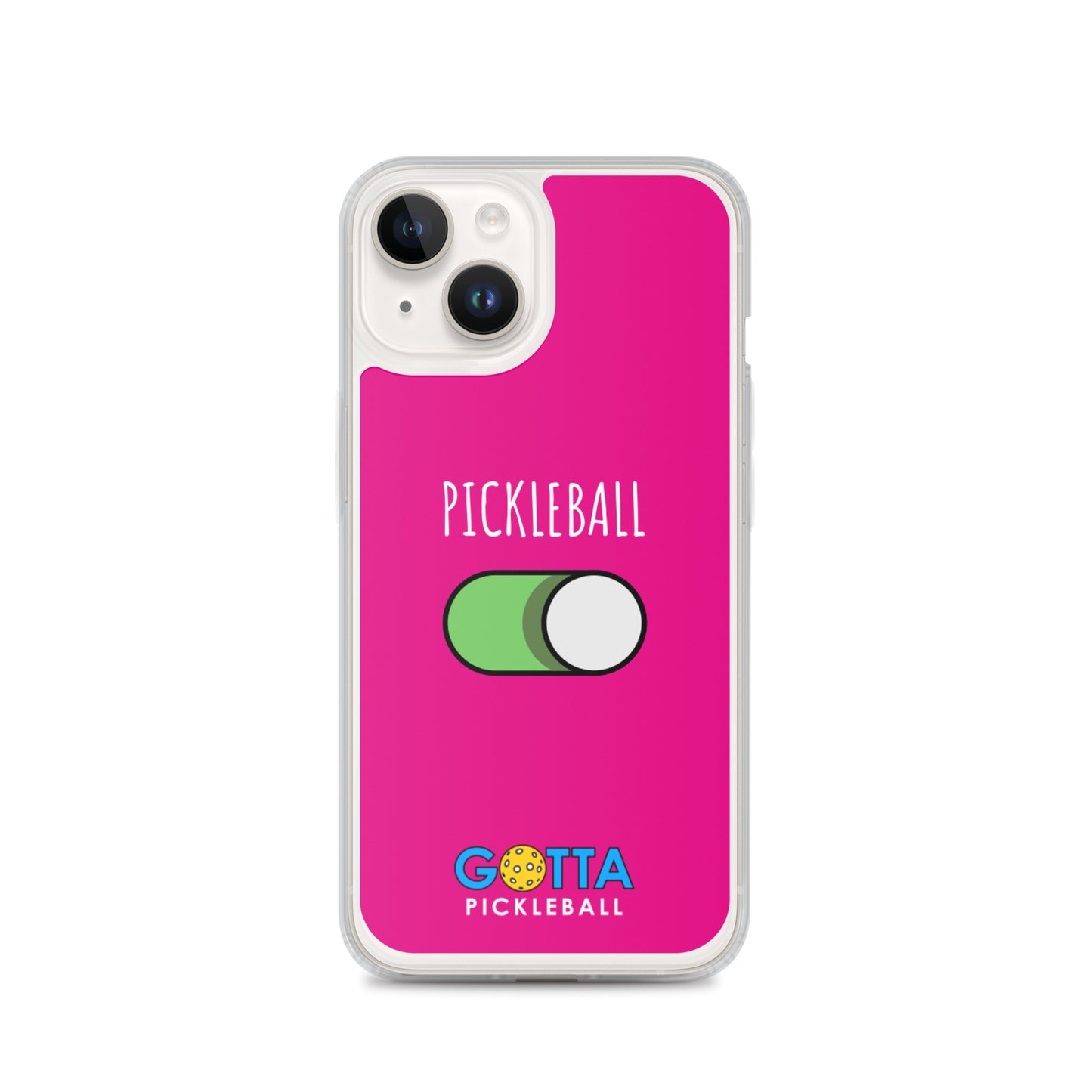 iPhone Case:PICKLEBALL ON: MEDIUM VIOLET