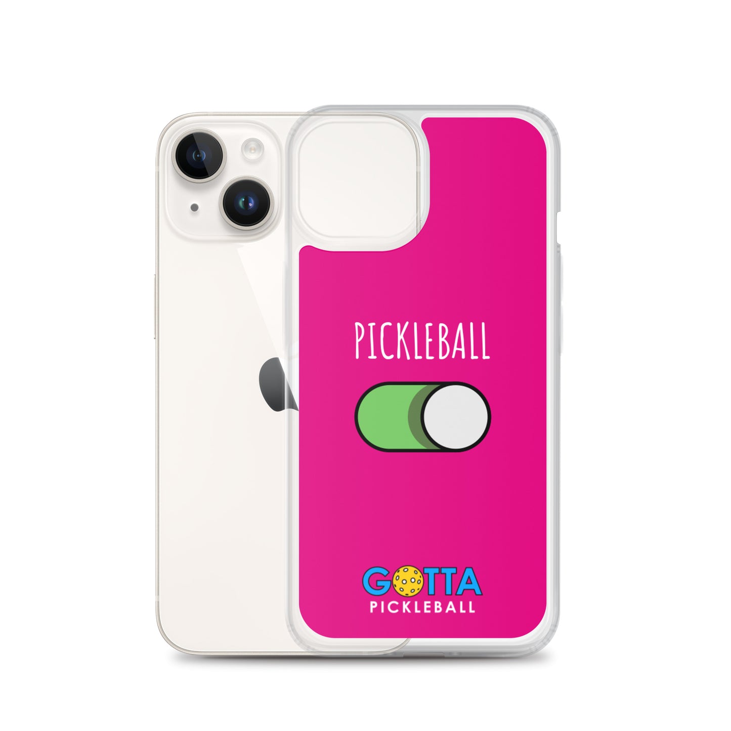 iPhone Case:PICKLEBALL ON: MEDIUM VIOLET