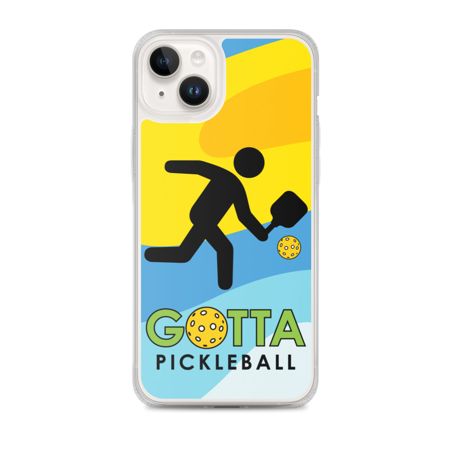 iPhone Case: GOTTA PICKLEBALL WITH OUR MASCOT OZZIE SUMMER VIBES