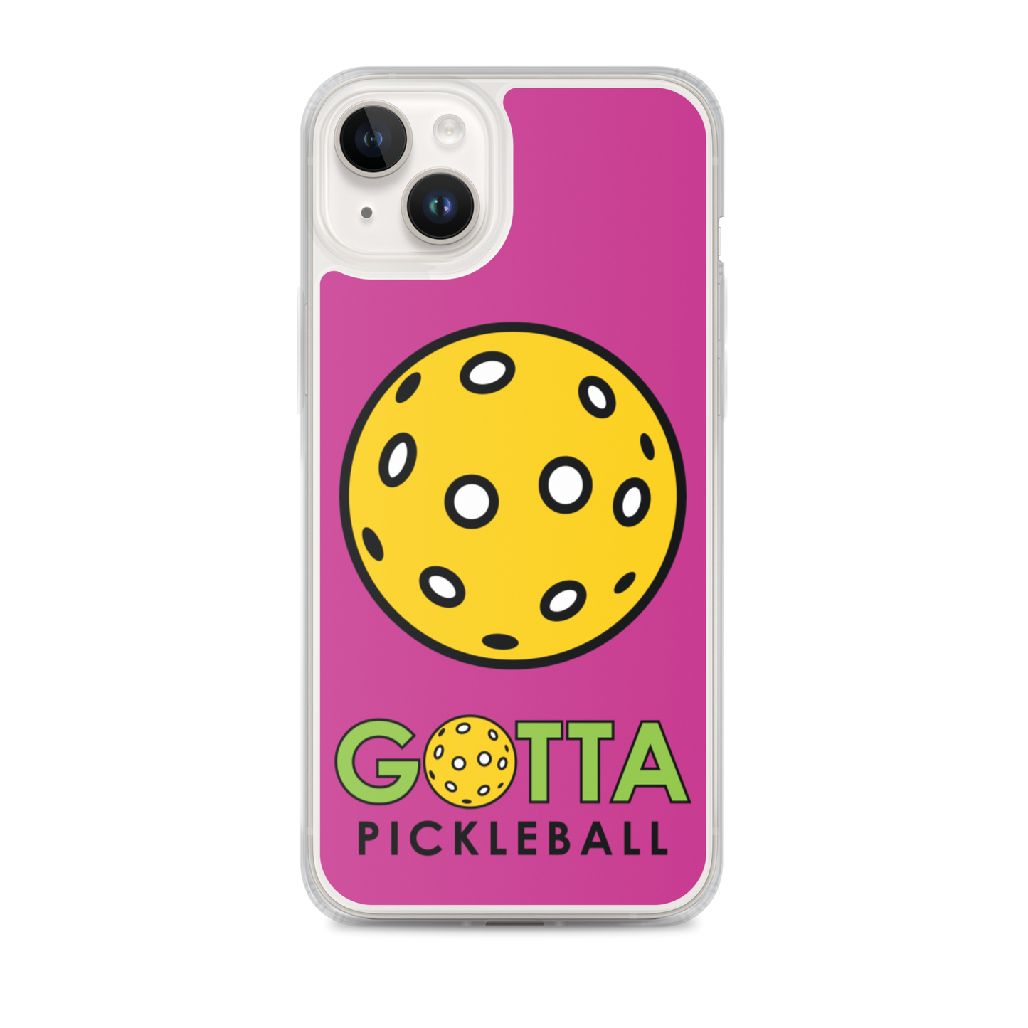 iPhone Case: GOTTA PICKLEBALL MEDIUM RED VIOLET