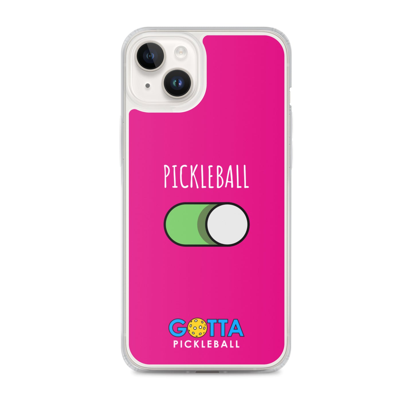 iPhone Case:PICKLEBALL ON: MEDIUM VIOLET