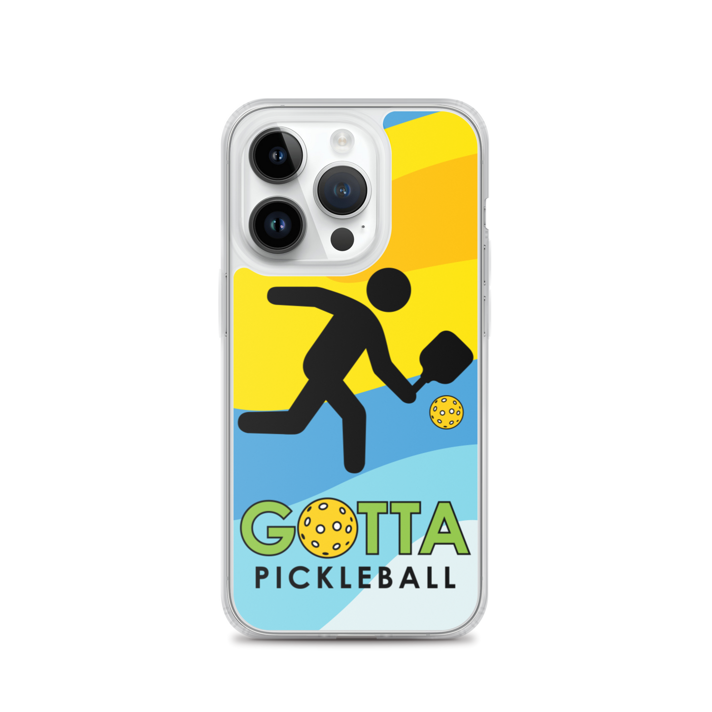 iPhone Case: GOTTA PICKLEBALL WITH OUR MASCOT OZZIE SUMMER VIBES
