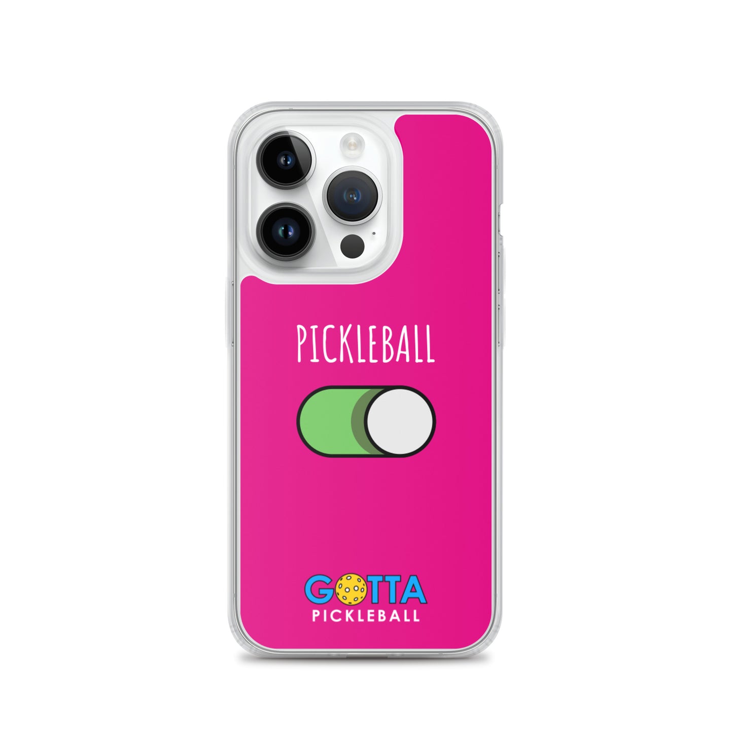 iPhone Case:PICKLEBALL ON: MEDIUM VIOLET