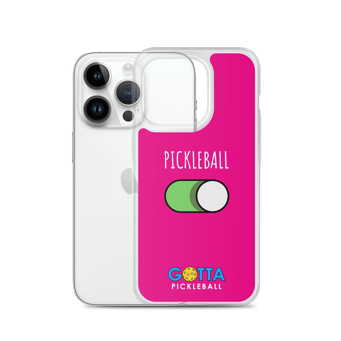 iPhone Case:PICKLEBALL ON: MEDIUM VIOLET