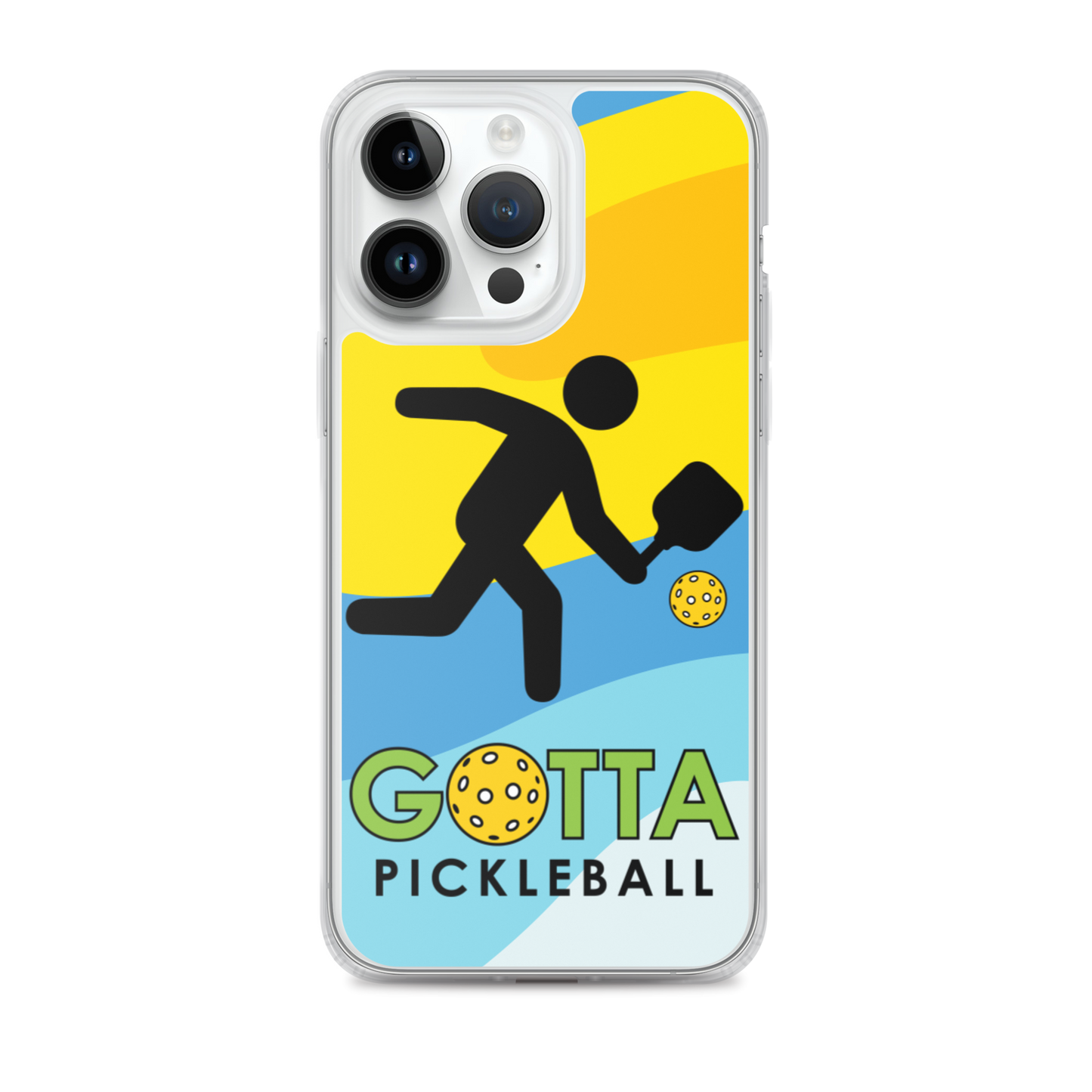 iPhone Case: GOTTA PICKLEBALL WITH OUR MASCOT OZZIE SUMMER VIBES