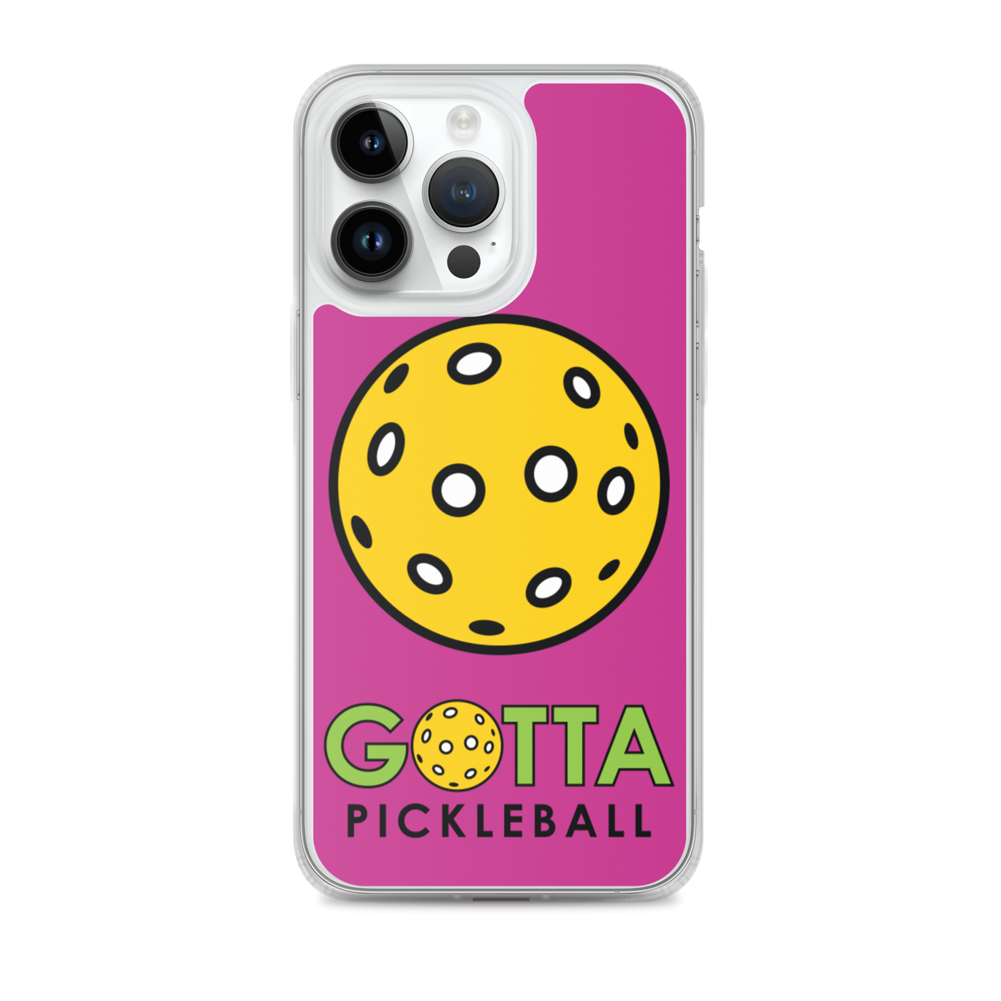 iPhone Case: GOTTA PICKLEBALL MEDIUM RED VIOLET
