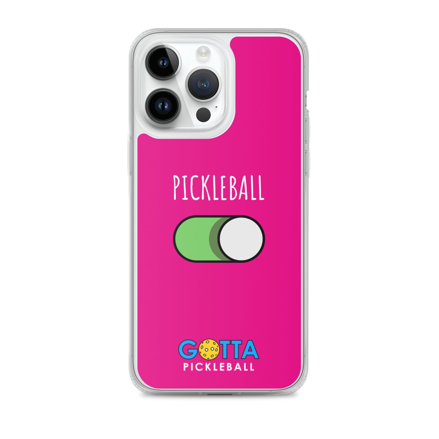 iPhone Case:PICKLEBALL ON: MEDIUM VIOLET