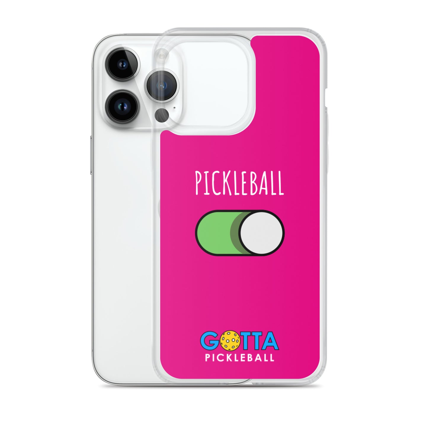 iPhone Case:PICKLEBALL ON: MEDIUM VIOLET
