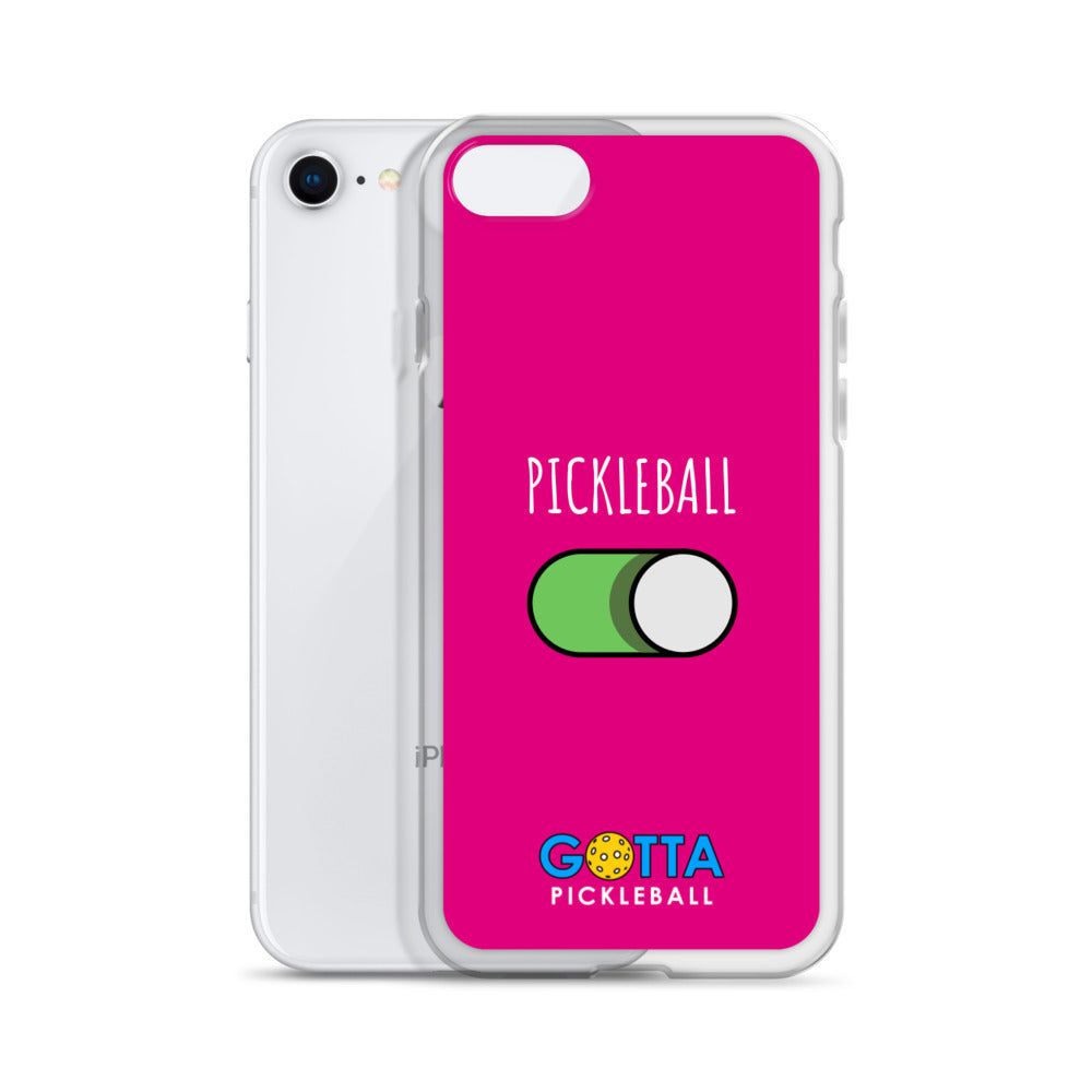 iPhone Case:PICKLEBALL ON: MEDIUM VIOLET
