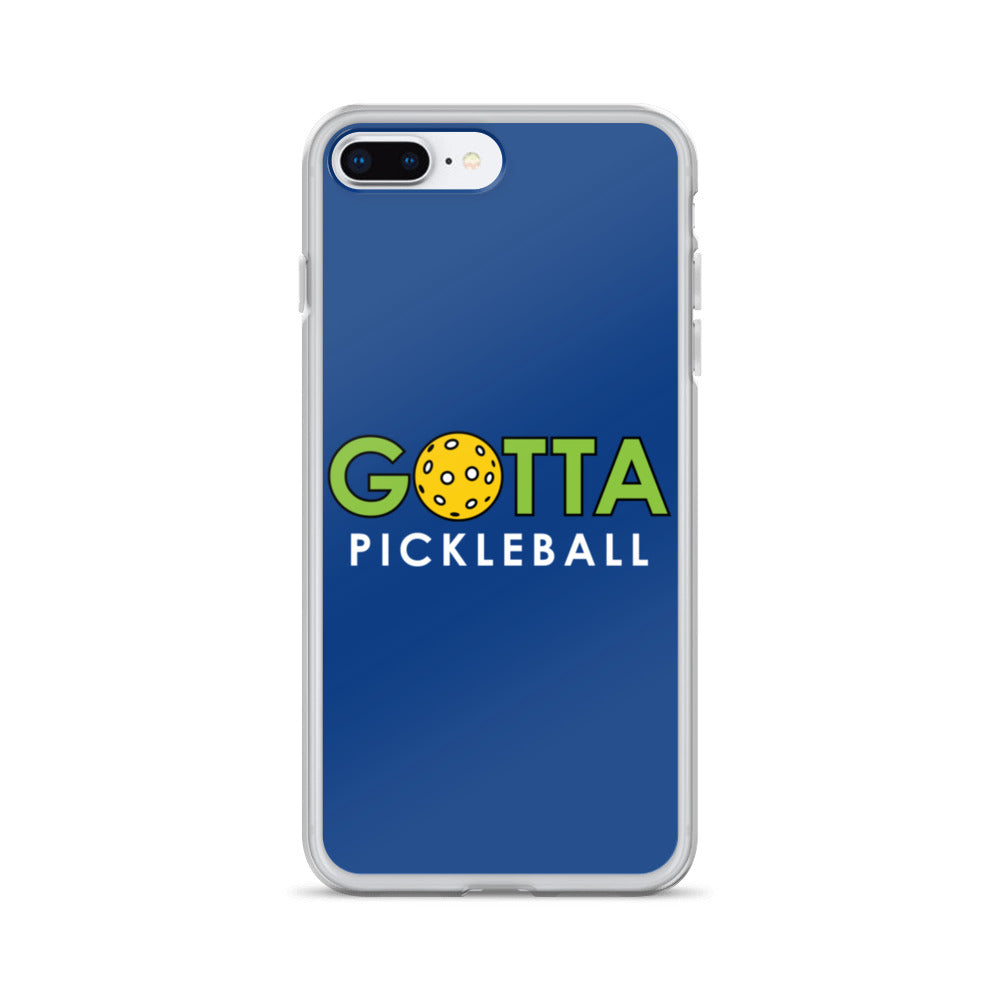 iPhone Case: GOTTA PICKLEBALL DARK CERULEAN