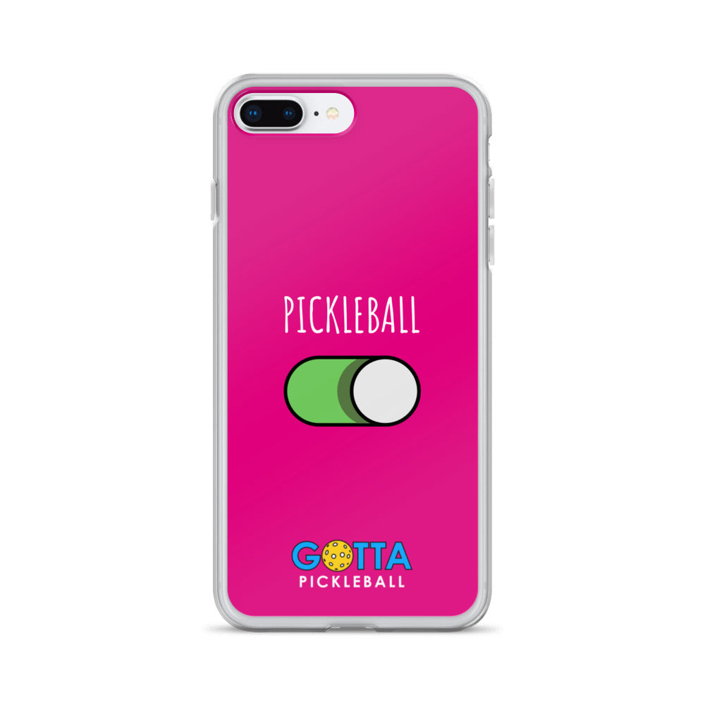 iPhone Case:PICKLEBALL ON: MEDIUM VIOLET