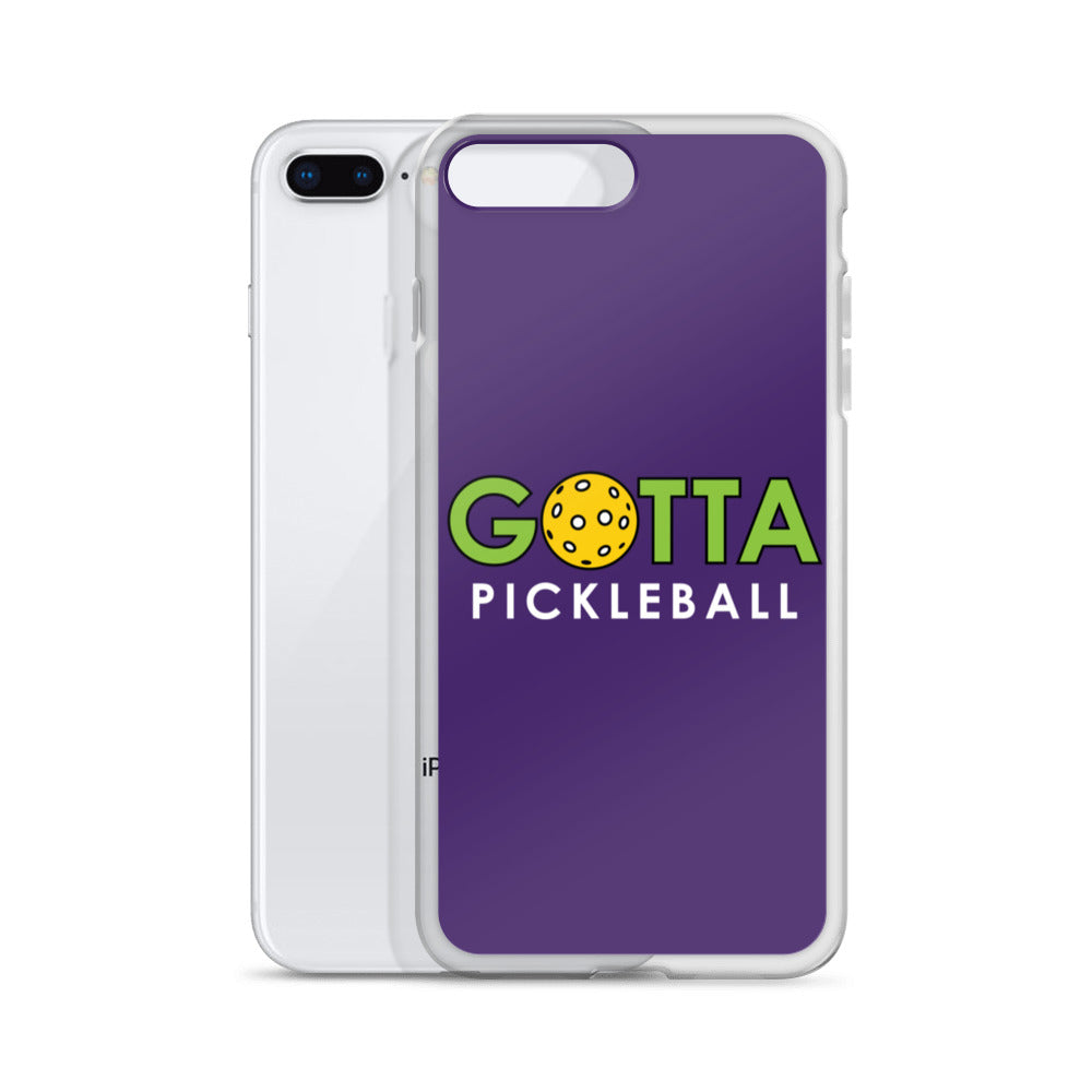 iPhone Case: GOTTA PICKLEBALL PURPLE