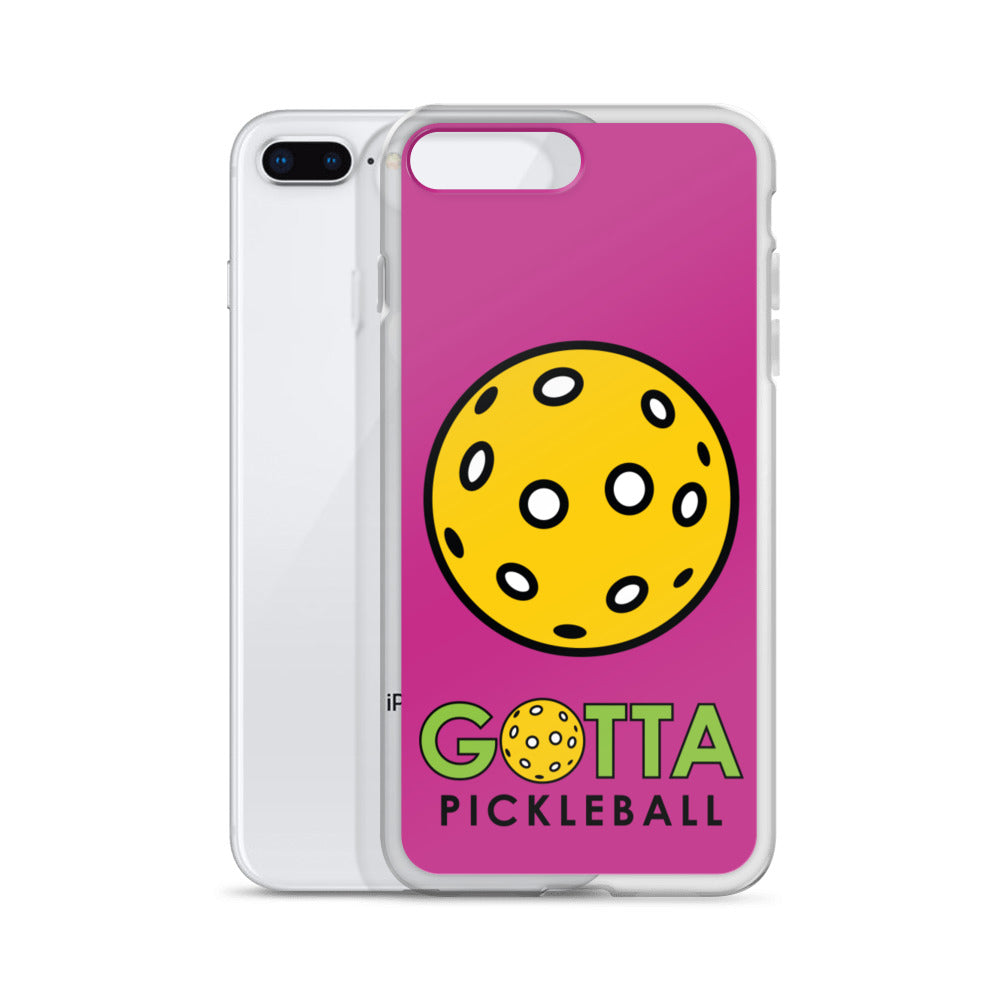 iPhone Case: GOTTA PICKLEBALL MEDIUM RED VIOLET
