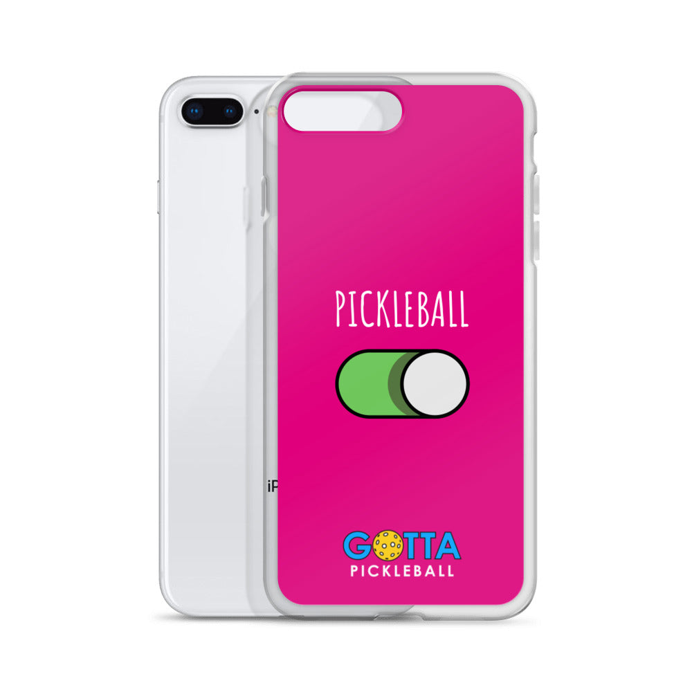 iPhone Case:PICKLEBALL ON: MEDIUM VIOLET