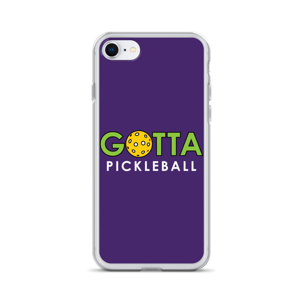 iPhone Case: GOTTA PICKLEBALL PURPLE