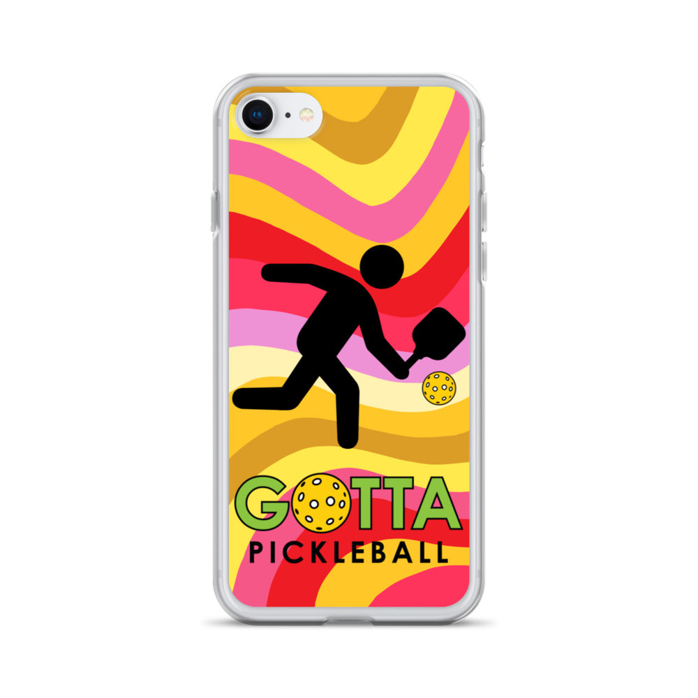 iPhone Case: GOTTA PICKLEBALL WITH OUR MASCOT OZZIE SUMMER SUN WAVES
