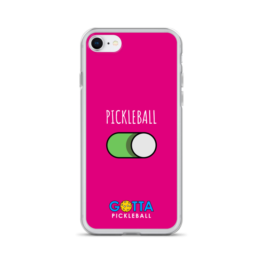 iPhone Case:PICKLEBALL ON: MEDIUM VIOLET